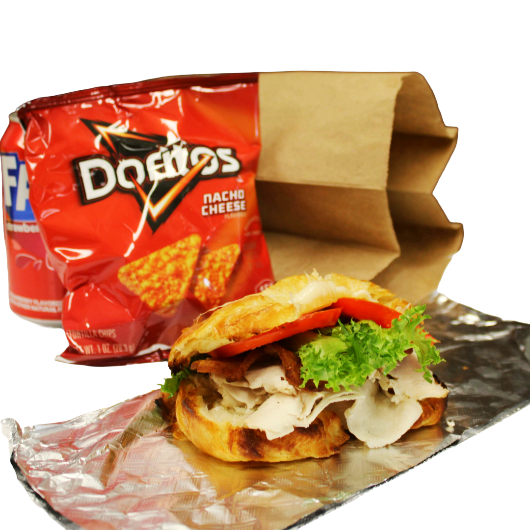 Smoked Turkey BLT Croissant Bagged Lunch