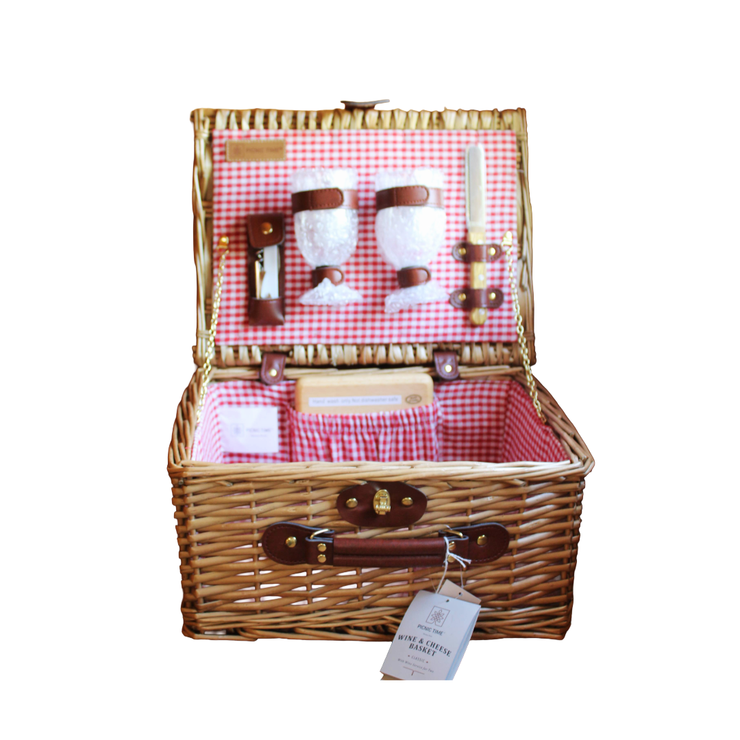 Wine & Cheese Picnic Basket